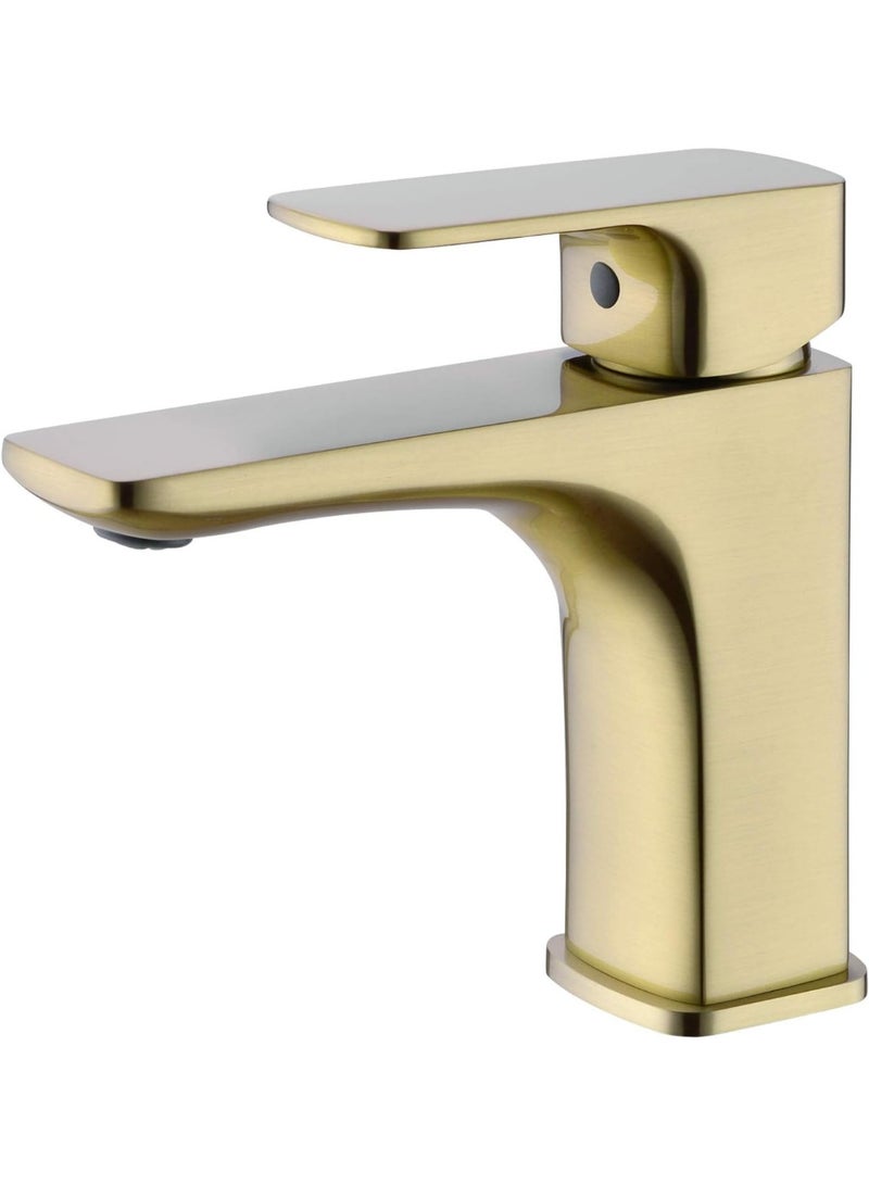 واي دي صنبور حمام عصري بمقبض واحد بتصميم أنيق، سهل التركيب، وهيكل متين، لتحديث حوضك بشكل أنيق وعملي، مثالي لحمامات المنازل والفنادق. - Image 1